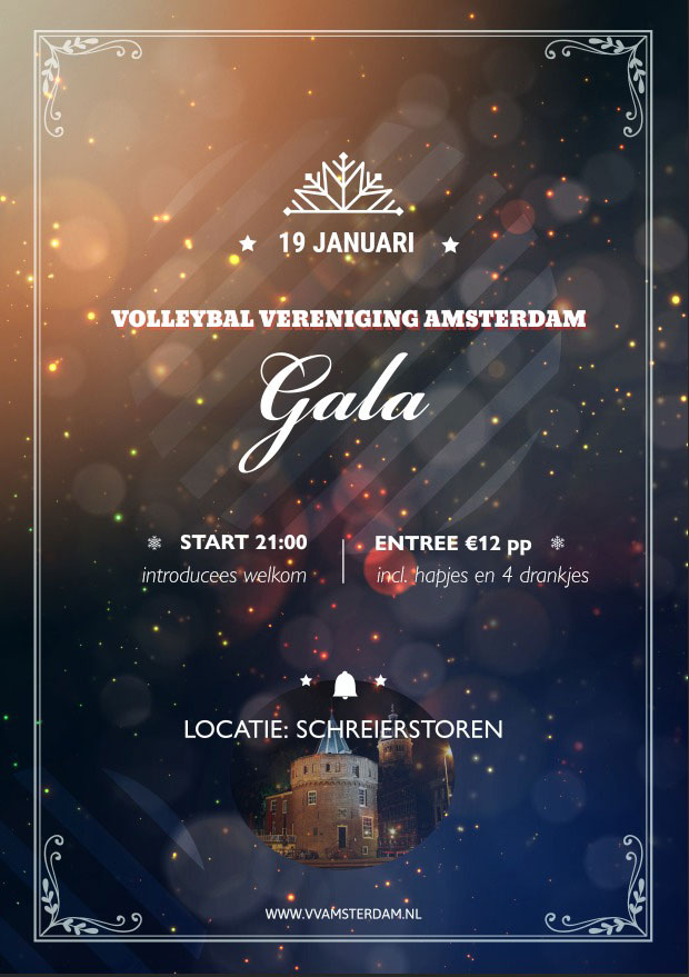 Gala 19 januari Gala poster